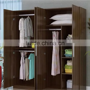 Simple Design Bedroom Furniture Wood Wardrobe thumbnail-1