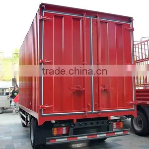 Sinotruk 160 HP EURO4 HOWO Van TRUCK/cargo Truck FOR SALE thumbnail-2