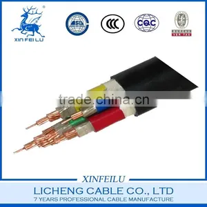 PVC InsulatedPVC Sheathed 3 Core Power Cable, Electrical Copper Cable thumbnail-1
