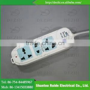 Multi Switch Socket , Electrical Socket With Voltmeter , Extension Outlet thumbnail-1
