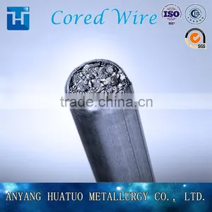 Price of Carbon Steel Cored Wire C Cored Wire Carbon Cored Wire for Foundry thumbnail-1