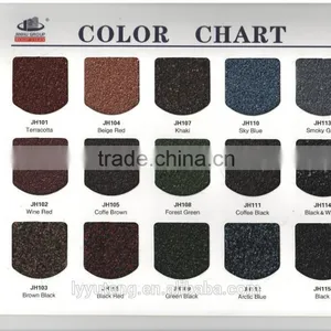 Cheap Price From Factory /Shingle /classical Roofing Materials/ Stone Coated Metal Roof Tile thumbnail-6