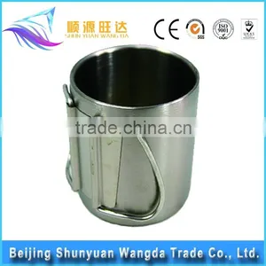 Folding Handle Titanium Mug,Titanium Cup and Titanium Pot Price thumbnail-2