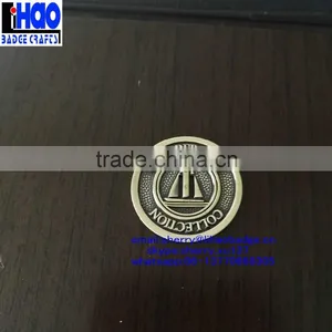 2016 High Quality Die Casting Cheap Custom Coins With Hollow Out Logo thumbnail-5