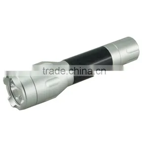 Aluminium Alloy Flashlight 1AA Battert High Lumen With Convex Lens thumbnail-1