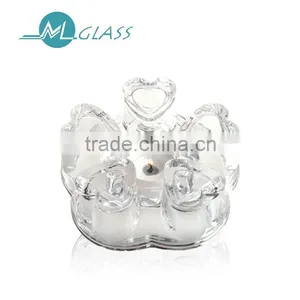 Candle Holder Glass Teapot 6177 thumbnail-1