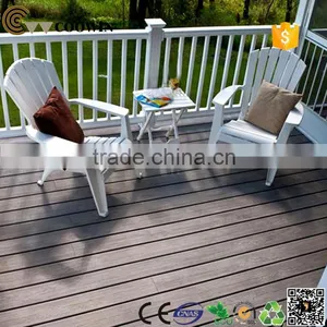 Seamless Interlocked Solid Recycled Preassemble Pvc Sport Floor Decking in Gray thumbnail-1