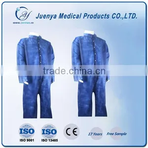 Hospital pp Nonwoven Cheap Disposable Lab Coats thumbnail-1