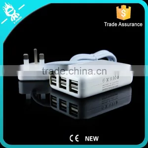 6 Usb Port Multifunctional Charger for Mobile Phone and Tablet pc thumbnail-1