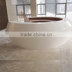 SIMBLE Composite Countertop/artificial Stone Worktop/artificial Stone Reception Desk thumbnail-2
