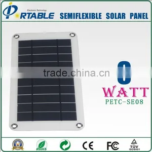 High Quality 8W Flexible Solar Panel Home Designs thumbnail-1
