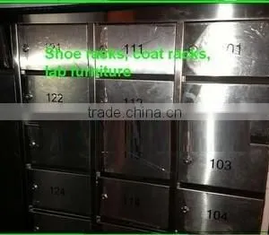Laboratory Furniture--Shoe Racks, With Fan Installed Inside for Blow Out the Dusts, Keep Lab Clean Environment thumbnail-1