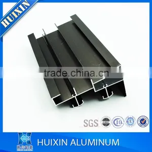 Good Looking Anodized Bronze Aluminum Extrusion Profile for Door Frame thumbnail-4
