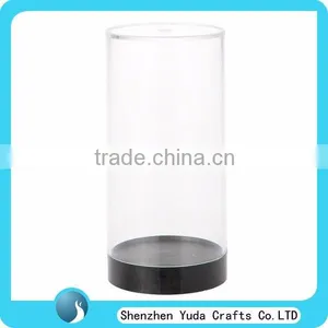Clear Acrylic Cylinder Display Box thumbnail-1