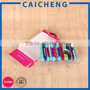 Hot Sale Flat Pack Pvc Window Cell Phone Case Packaging Box thumbnail-2
