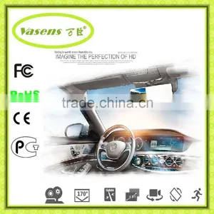Vasens 168 Dual Lens Rearview Mirror Reversing View G-sensor Car Dvr thumbnail-4