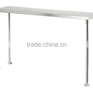 Commercial Kitchen Stainless Steel Overshelf of Bench thumbnail-2