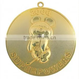 Olympic Bear Medals/golden Super Power Olympics Medals thumbnail-1