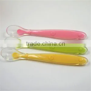 Shenzhen Wholesale Baby Silicone Spoon With Lovely Cartoon thumbnail-2