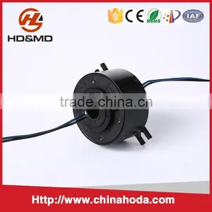 Low Contact Wear 25*78*48 CE Through Bore Slip Ring thumbnail-1