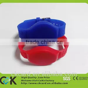 Wholesale Custom NFC Silicone Wristband Multi-color Choice thumbnail-4