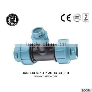 PN16 Pp/pe Compression Fitting Flange for Water Pipe Connection Italy Quality for Irrigation System thumbnail-3