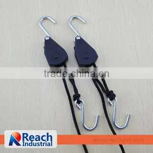 1/8" Rope Ratchet Light Hanger With S Hook thumbnail-1
