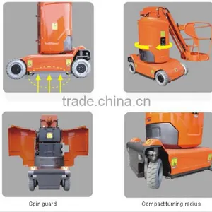 CE ISO Electric Scissor Lift Self-propelled Aerial Work Platform Jeakue JK01240 thumbnail-1