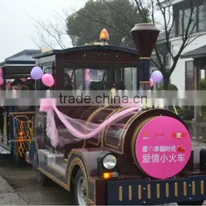 92KW Diesel Power Outdoor Amusement Park Train for Carnival and Celebration thumbnail-1