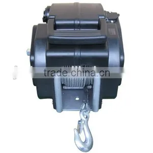 Convenient Protable DC 12V/24V Electric Winch 3500lb thumbnail-2