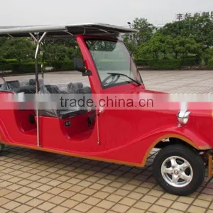 6 Seater Airport Passenger Transport Electric Club Utility Cars Vintage Cart thumbnail-3