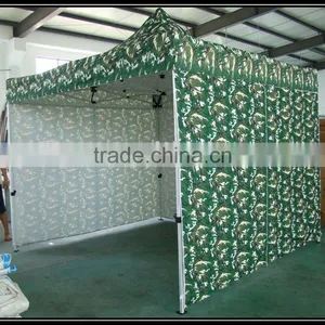 3*3M Foldable Gazebo With Camouflage Side Curtains thumbnail-1
