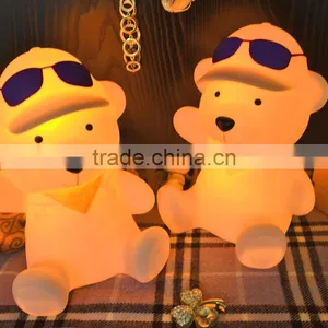 Timer Switch Touch Function Rabbit Night Light for Children's Bedroom thumbnail-1