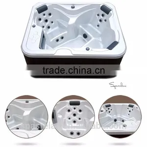 Mini Indoor Whirlpool Bathtub Hydro Spa Hot Tub Spa Tubs With Massage Function thumbnail-4