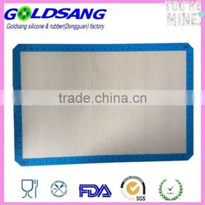 29X42cm Oven Safe Silicone Baking Mat Coated With Fiberglass thumbnail-2