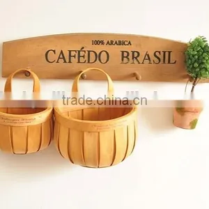 Wholesale Wooden Small Hanging Fruit Baskets thumbnail-5