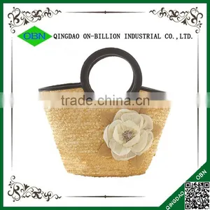 Cheap Handmade Woven Custom Straw Bag for Sale thumbnail-6