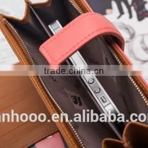 Women's Genuine Leather Wallet Trifold Card Money Long Purse Hot thumbnail-5