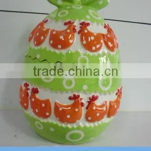 Ceramic Easter Gift,cock Candy Holder,cookie Holder thumbnail-1