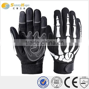 Microfiber Gloves Hand Gloves for Bikes Sport Gloves Racing Gloves thumbnail-1