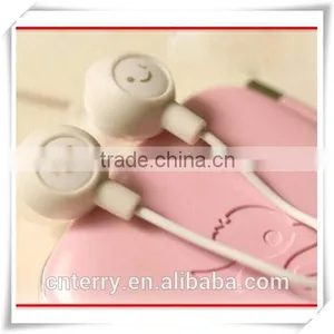 Smile Stereo Earphone Super Bass MP3 MP4 Headphone Earphone thumbnail-1