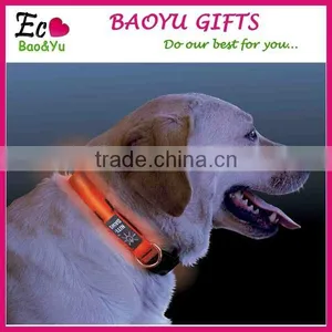 Wholesale Flashing LED Nylon Dog Collar Factory Directly thumbnail-1