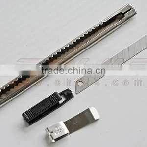 Retractable Folding Utility Knife Box Cutter With 9mm Sharp Blade /Thin Blade Knife thumbnail-3
