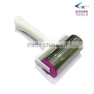 Kitchen Bakeware Tools Plastic Rolling Pin,Cookie Cake Pizza Rolling Pin thumbnail-1