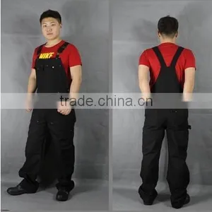 Bib Overalls / Pants Male Workers Siamese Clothing / Uniforms Automotive Tooling Work Clothes Denim Strap thumbnail-1