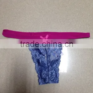 Ladies Thong Underwear /sexy Transparent Ladies Underwear Panties thumbnail-1