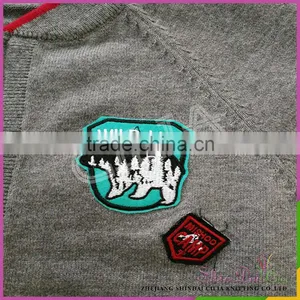 High Quality Custom Shaped Fashion 100% Cotton Kid Coat Sweater With Zipper thumbnail-5