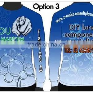 Custom Made Sublimation Fishing Shirts Quick Dry Fishing Jersey Sportswear Fishing Shirts thumbnail-2