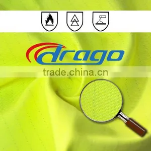 EN14116 Hi-Vis Color Anti-fire Aramid Fabric Used fr Clothing thumbnail-1