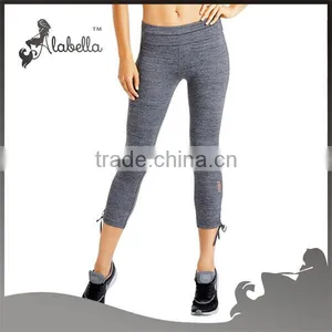 Heather Fabric Fitness Yoga Pants Self Manufactured Clothing thumbnail-1